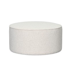 BELAMY PIPED OTTOMAN – LARGE ROUND